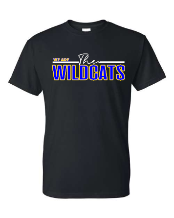 076 Wildcats Gildan - DryBlend® T-Shirt - 8000/8000B