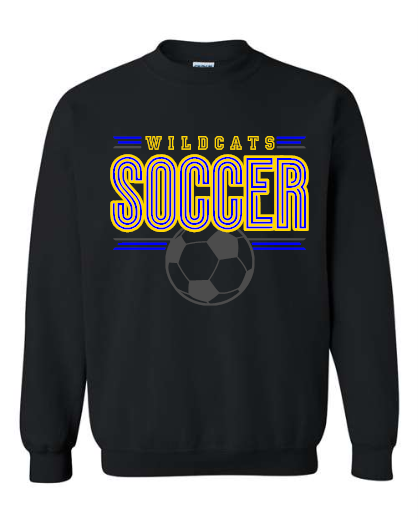 Soccer 007 Gildan - Heavy Blend™ Crewneck Sweatshirt - 18000/18000B