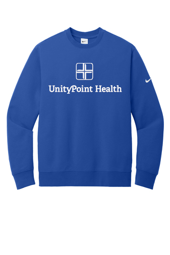 UPH (white logo) NKFD9863 Nike Club Fleece Sleeve Swoosh Crew