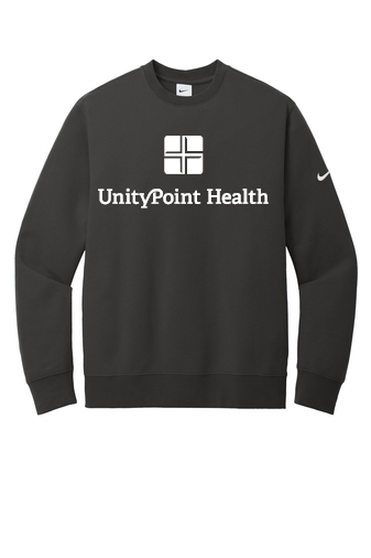 UPH (white logo) NKFD9863 Nike Club Fleece Sleeve Swoosh Crew