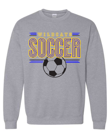 Soccer 007 Gildan - Heavy Blend™ Crewneck Sweatshirt - 18000/18000B