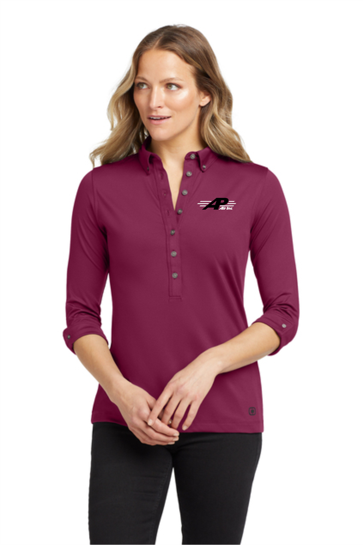 AP AIR LOG122 OGIO® Women's Gauge Polo