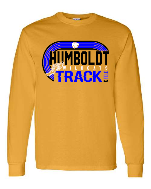 Track and Field 04 Gildan - Heavy Cotton™ Long Sleeve T-Shirt - 5400