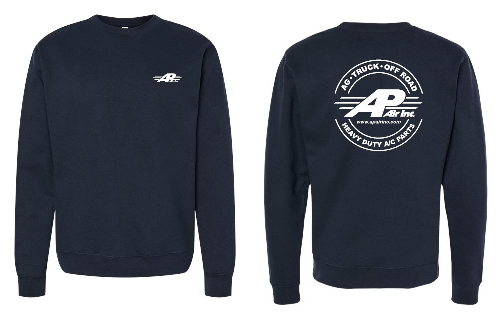 AP AIR Independent Trading Co. - Midweight Crewneck Sweatshirt - SS3000