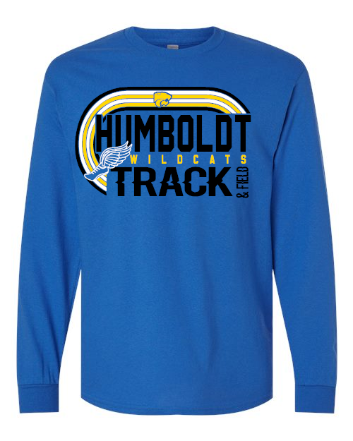 Track and Field 04 Gildan - Heavy Cotton™ Long Sleeve T-Shirt - 5400