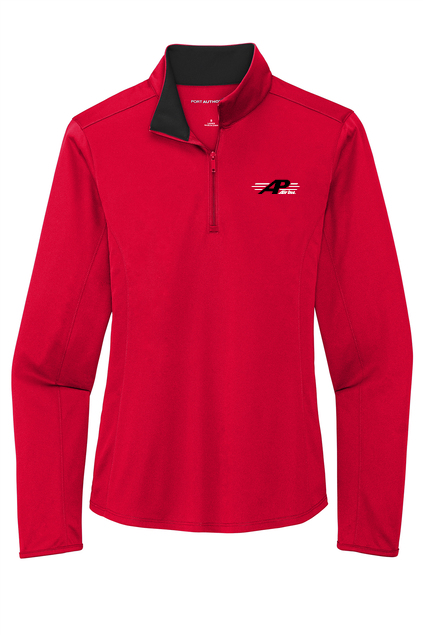 AP AIR LK584 Port Authority® Women's Silk Touch™ Performance 1/4-Zip