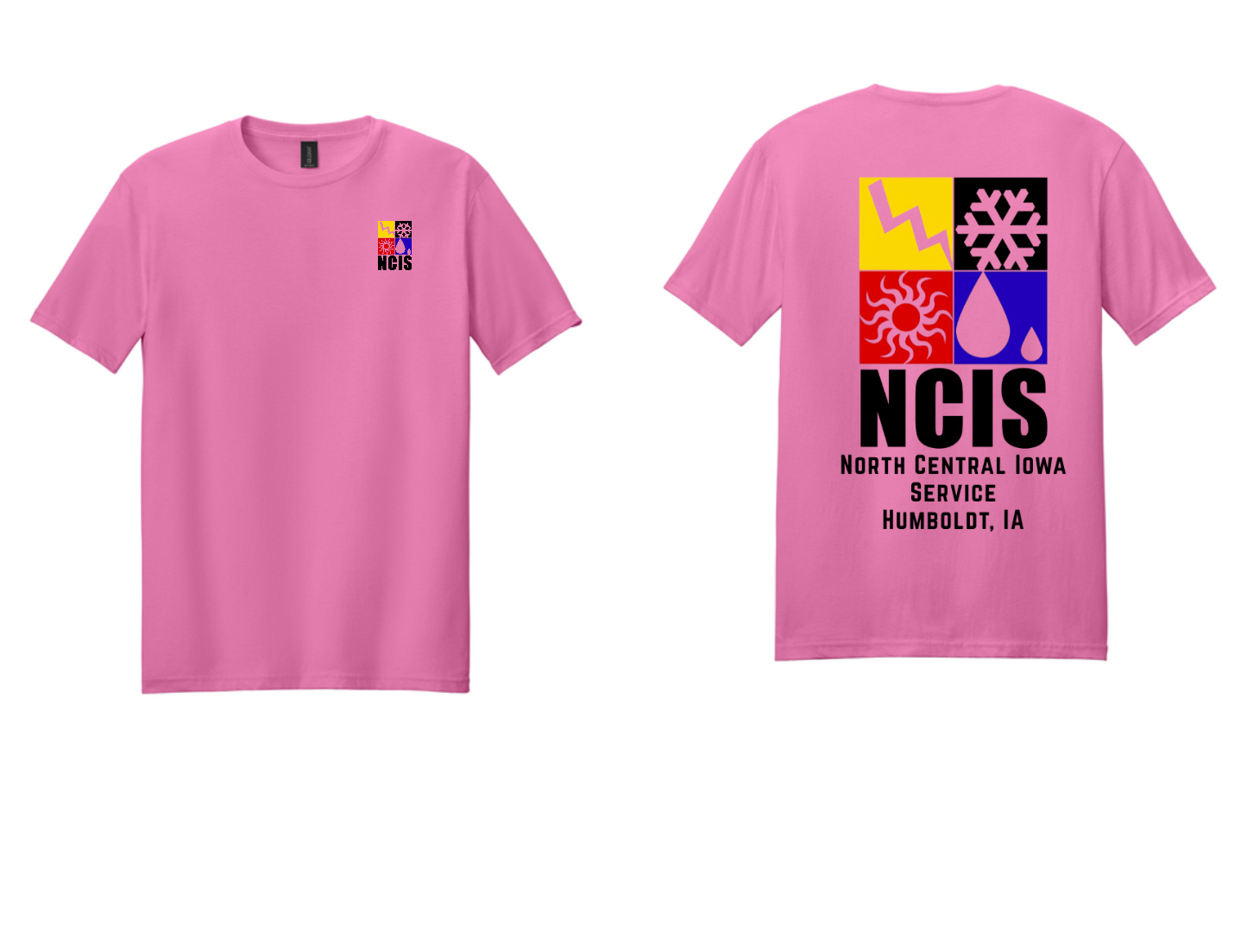 NCIS Full Logo Gildan Unisex Softstyle® T-Shirt - 64000/64000B