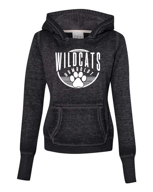 Wildcat 61 J. America - Women's Zen Fleece Hooded Sweatshirt - 8912