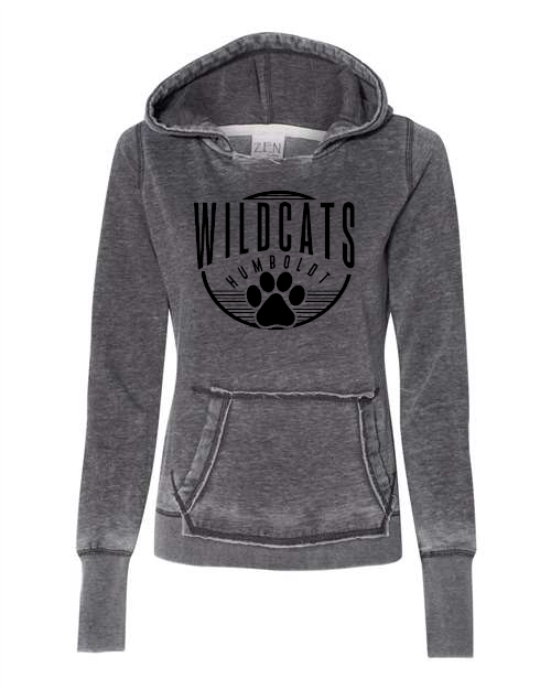 Wildcat 61 J. America - Women's Zen Fleece Hooded Sweatshirt - 8912