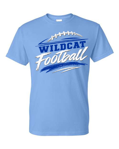 Wildcat football 008 8000 YOUTH Gildan® DryBlend® 50 Cotton/50 Poly T-Shirt