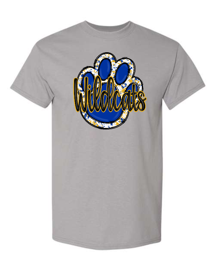 073 Wildcats Gildan - DryBlend® T-Shirt - 8000/8000B