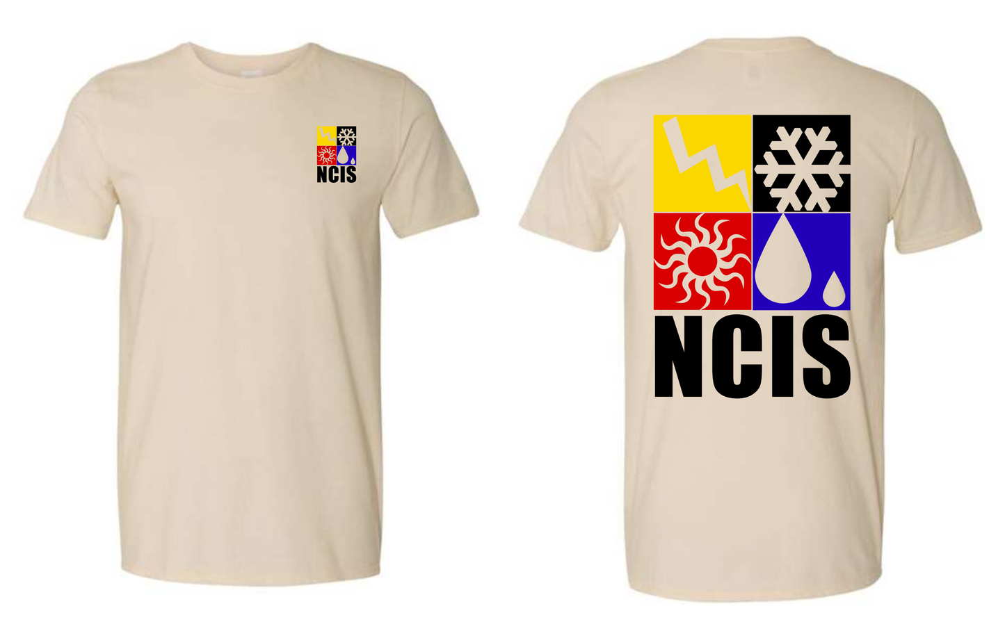 NCIS Full logo Gildan Unisex Softstyle® T-Shirt - 64000