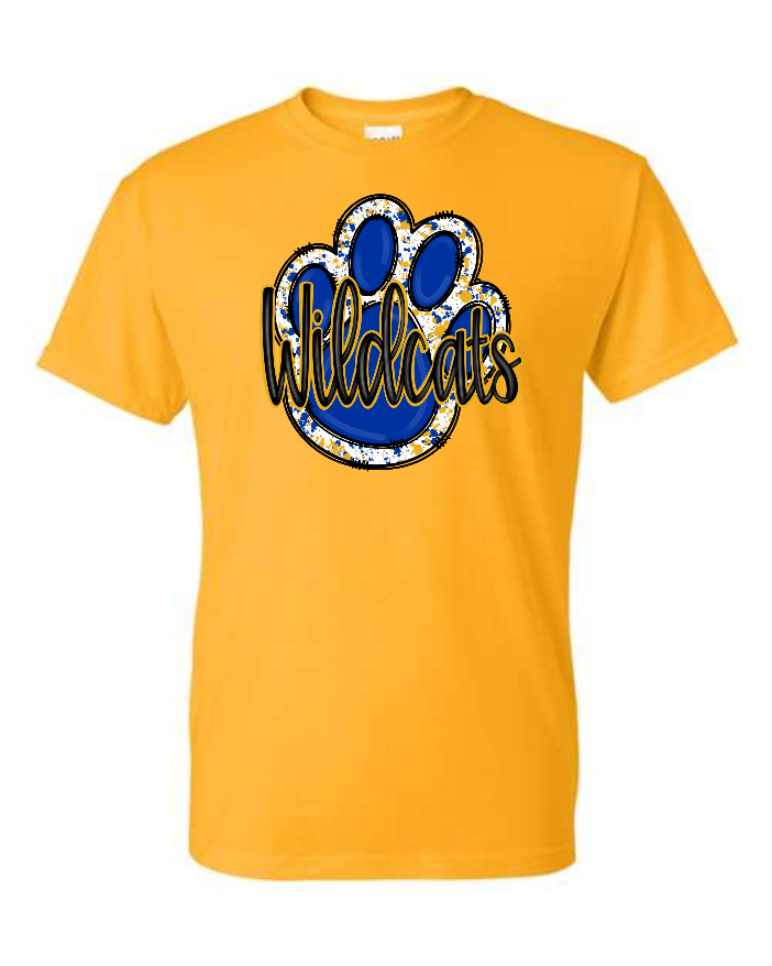 073 Wildcats Gildan - DryBlend® T-Shirt - 8000/8000B