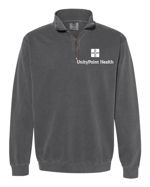 UPH Comfort Colors - Garment-Dyed Quarter Zip Sweatshirt - 1580