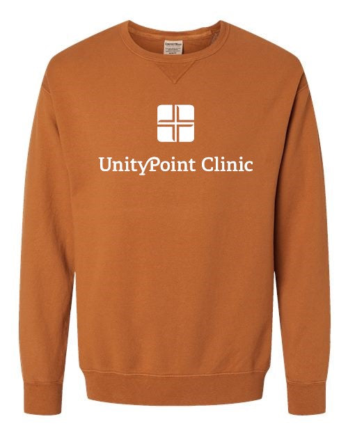 UPC (white logo) ComfortWash by Hanes - Garment-Dyed Crewneck Sweatshirt - GDH400