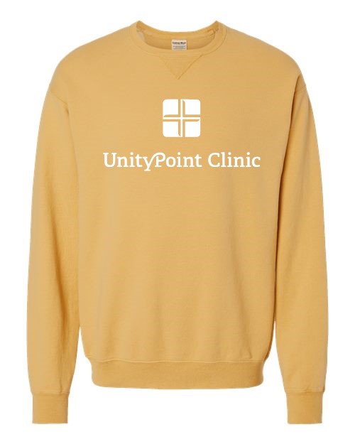 UPC (white logo) ComfortWash by Hanes - Garment-Dyed Crewneck Sweatshirt - GDH400