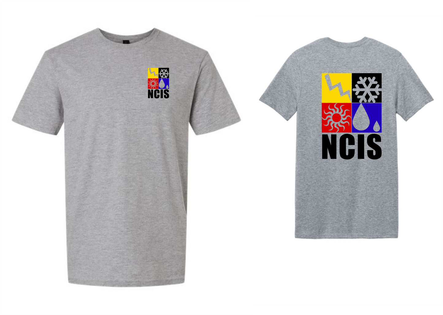 NCIS Full logo Gildan Unisex Softstyle® T-Shirt - 64000