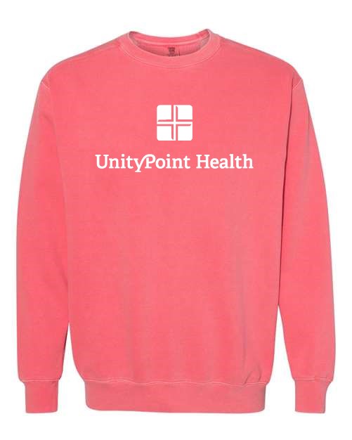 UPH (white logo) Comfort Colors - Garment-Dyed Sweatshirt - 1566