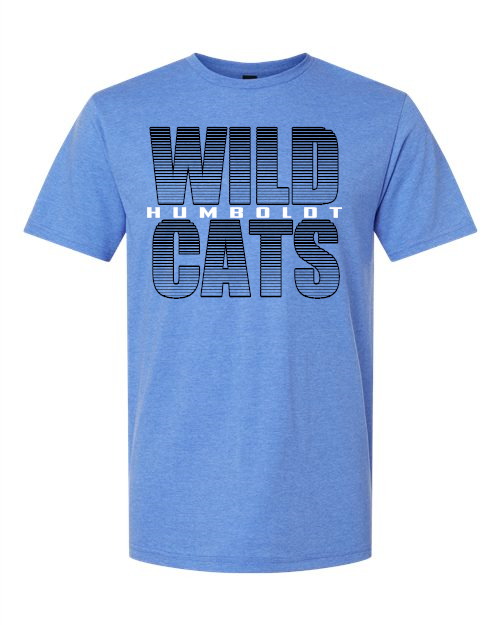 040 gildan royal heather Wildcats lines