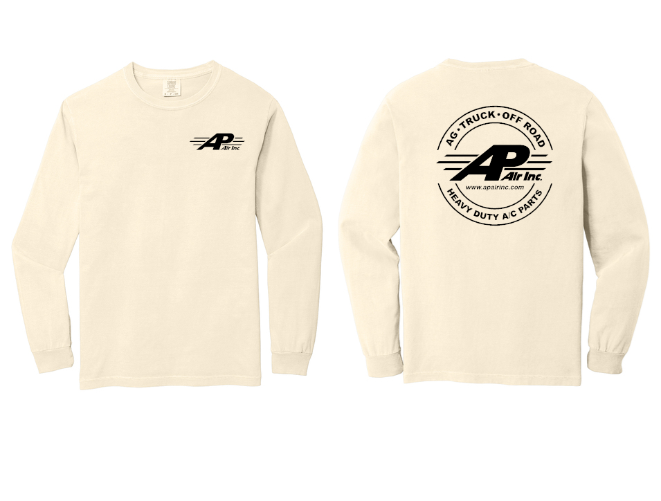 AP AIR Comfort Colors® Heavyweight Ring Spun Long Sleeve Tee