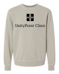 UPC (black logo) Independent Trading Co. - Midweight Pigment-Dyed Crewneck Sweatshirt - PRM3500