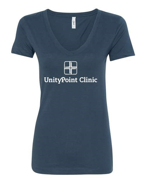 UPC (white logo) Next Level - Women's Ideal V-Neck T-Shirt - 1540