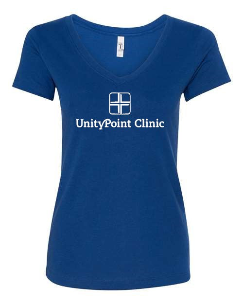 UPC (white logo) Next Level - Women's Ideal V-Neck T-Shirt - 1540