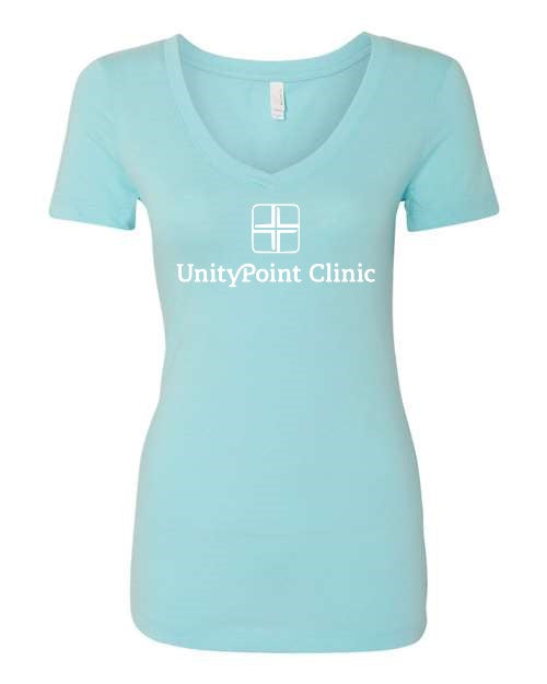 UPC (white logo) Next Level - Women's Ideal V-Neck T-Shirt - 1540