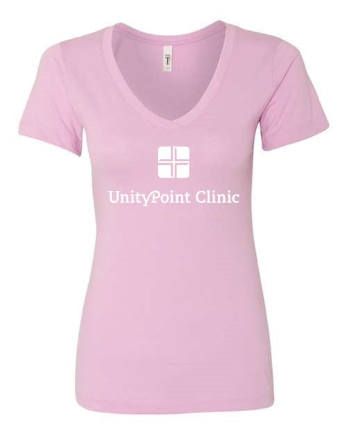 UPC (white logo) Next Level - Women's Ideal V-Neck T-Shirt - 1540