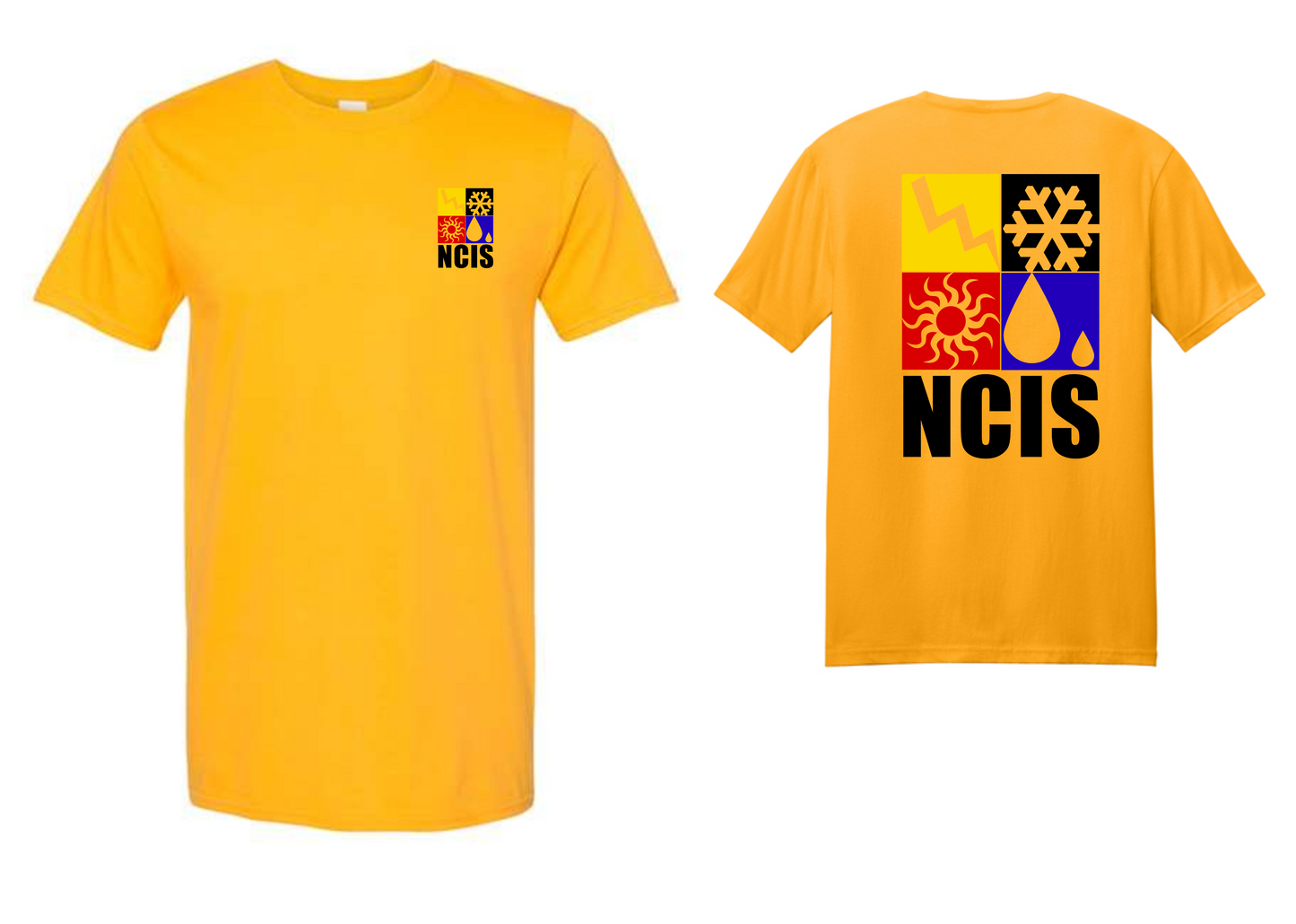 NCIS Full logo Gildan Unisex Softstyle® T-Shirt - 64000