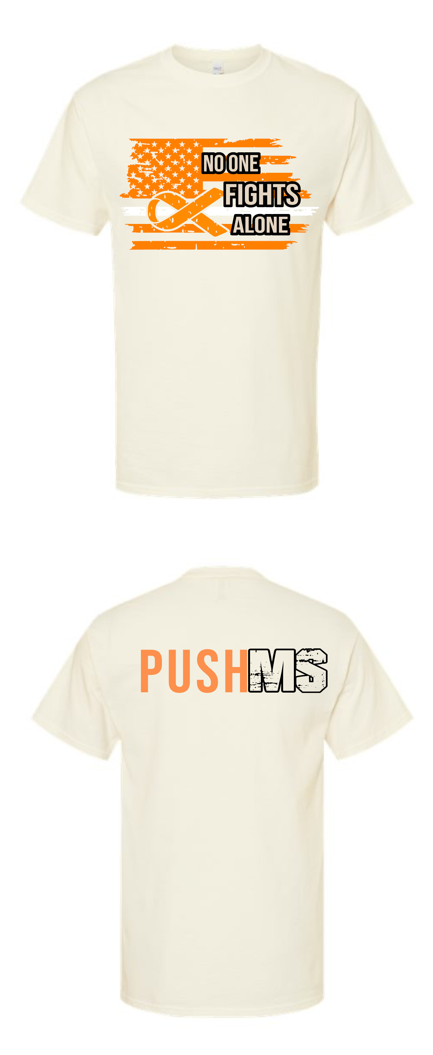 MS fundraiser M&O - Gold Soft Touch T-Shirt - 4800