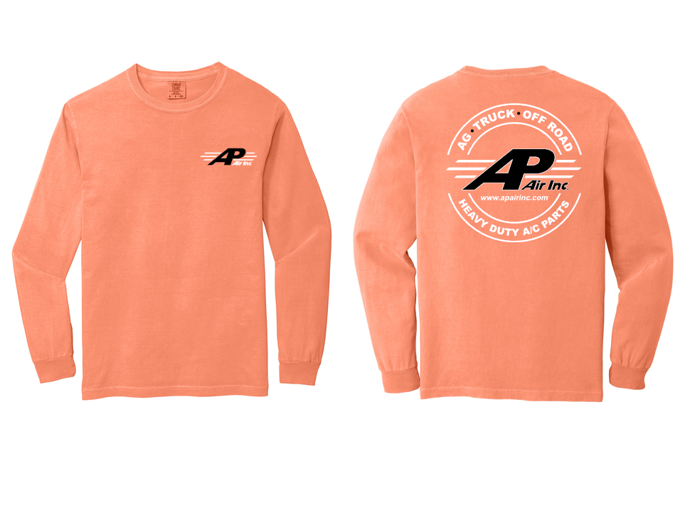 AP AIR Comfort Colors® Heavyweight Ring Spun Long Sleeve Tee