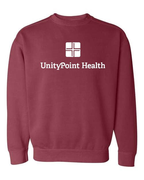 UPH (white logo) Comfort Colors - Garment-Dyed Sweatshirt - 1566