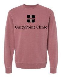 UPC (black logo) Independent Trading Co. - Midweight Pigment-Dyed Crewneck Sweatshirt - PRM3500