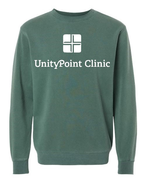 UPC (white logo) Independent Trading Co. - Midweight Pigment-Dyed Crewneck Sweatshirt - PRM3500