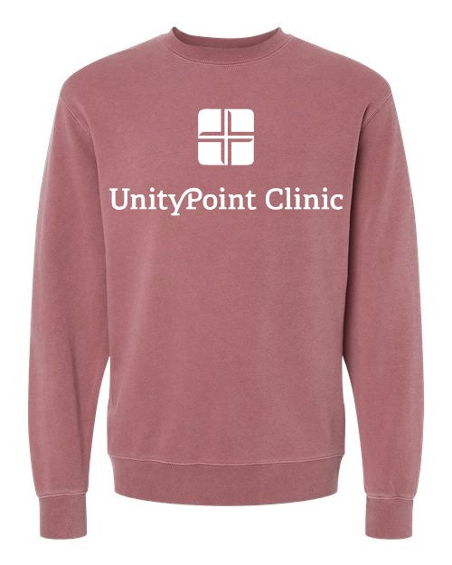 UPC (white logo) Independent Trading Co. - Midweight Pigment-Dyed Crewneck Sweatshirt - PRM3500