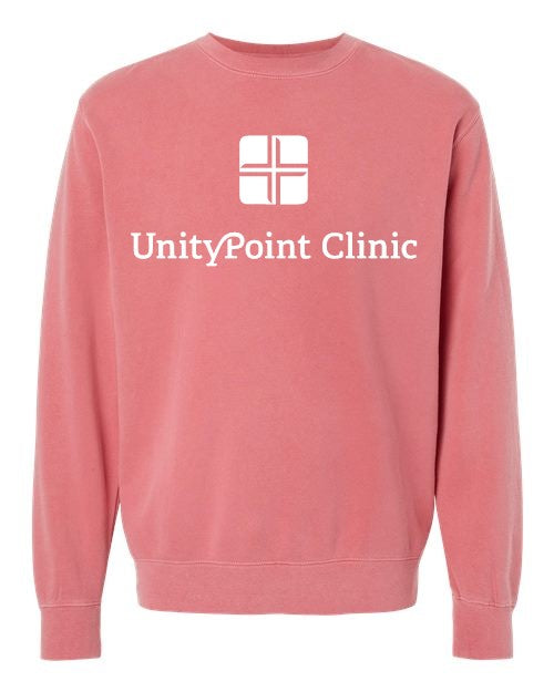 UPC (white logo) Independent Trading Co. - Midweight Pigment-Dyed Crewneck Sweatshirt - PRM3500