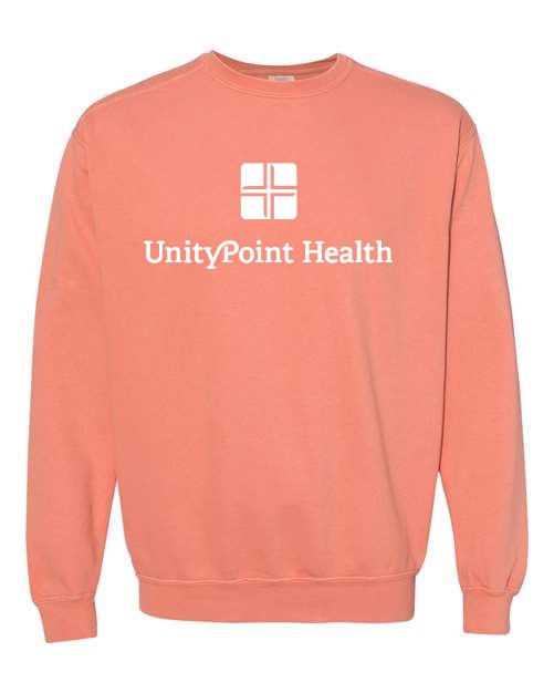 UPH (white logo) Comfort Colors - Garment-Dyed Sweatshirt - 1566