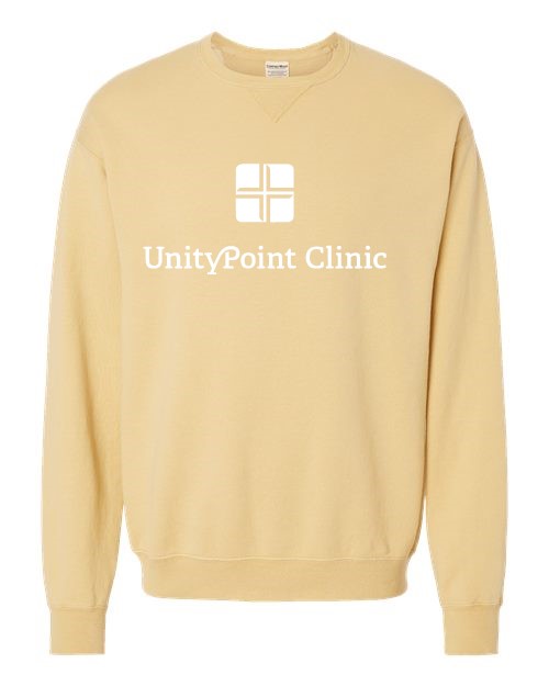 UPC (white logo) ComfortWash by Hanes - Garment-Dyed Crewneck Sweatshirt - GDH400