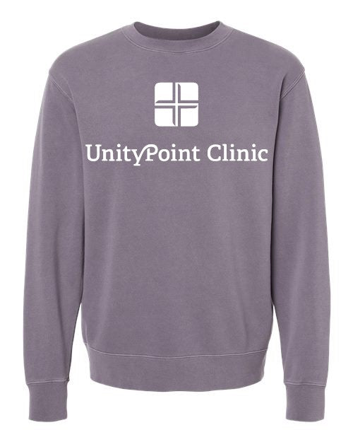 UPC (white logo) Independent Trading Co. - Midweight Pigment-Dyed Crewneck Sweatshirt - PRM3500