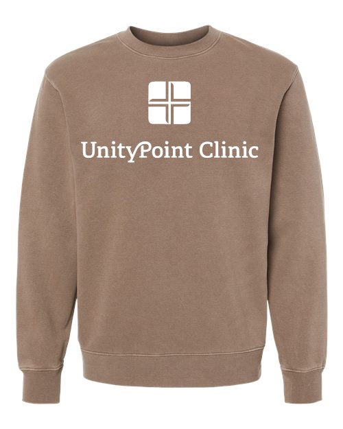 UPC (white logo) Independent Trading Co. - Midweight Pigment-Dyed Crewneck Sweatshirt - PRM3500