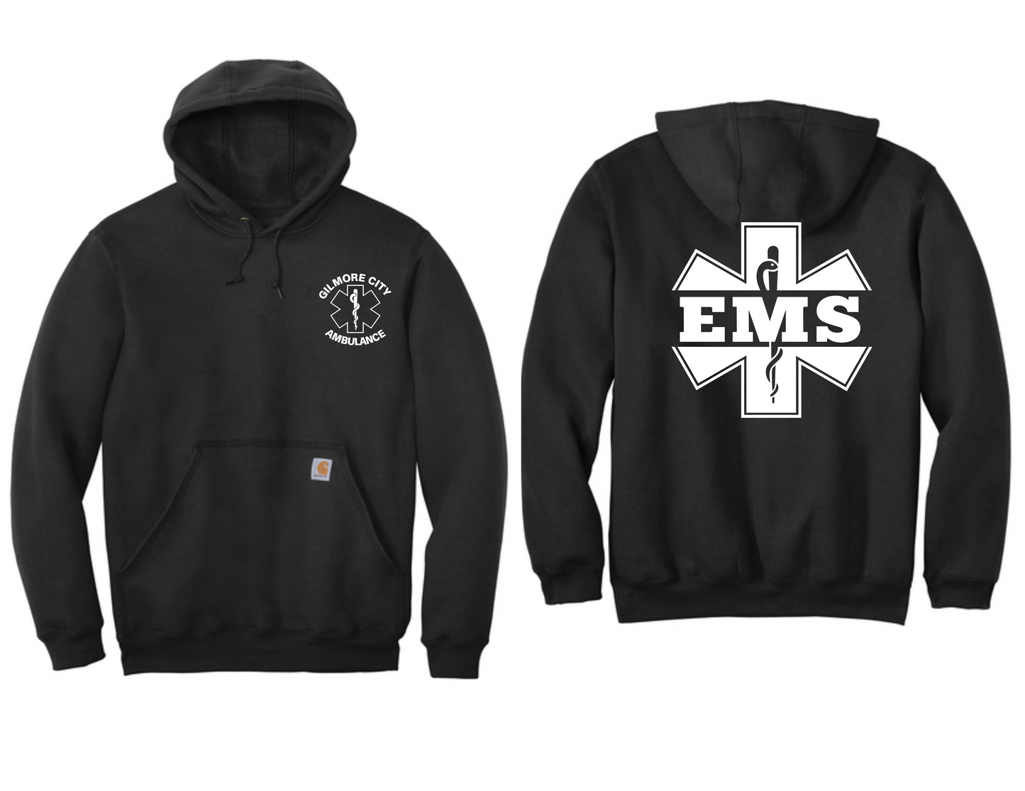 Gilmore City Ambulance CTK121 Carhartt® Midweight Hooded Sweatshirt