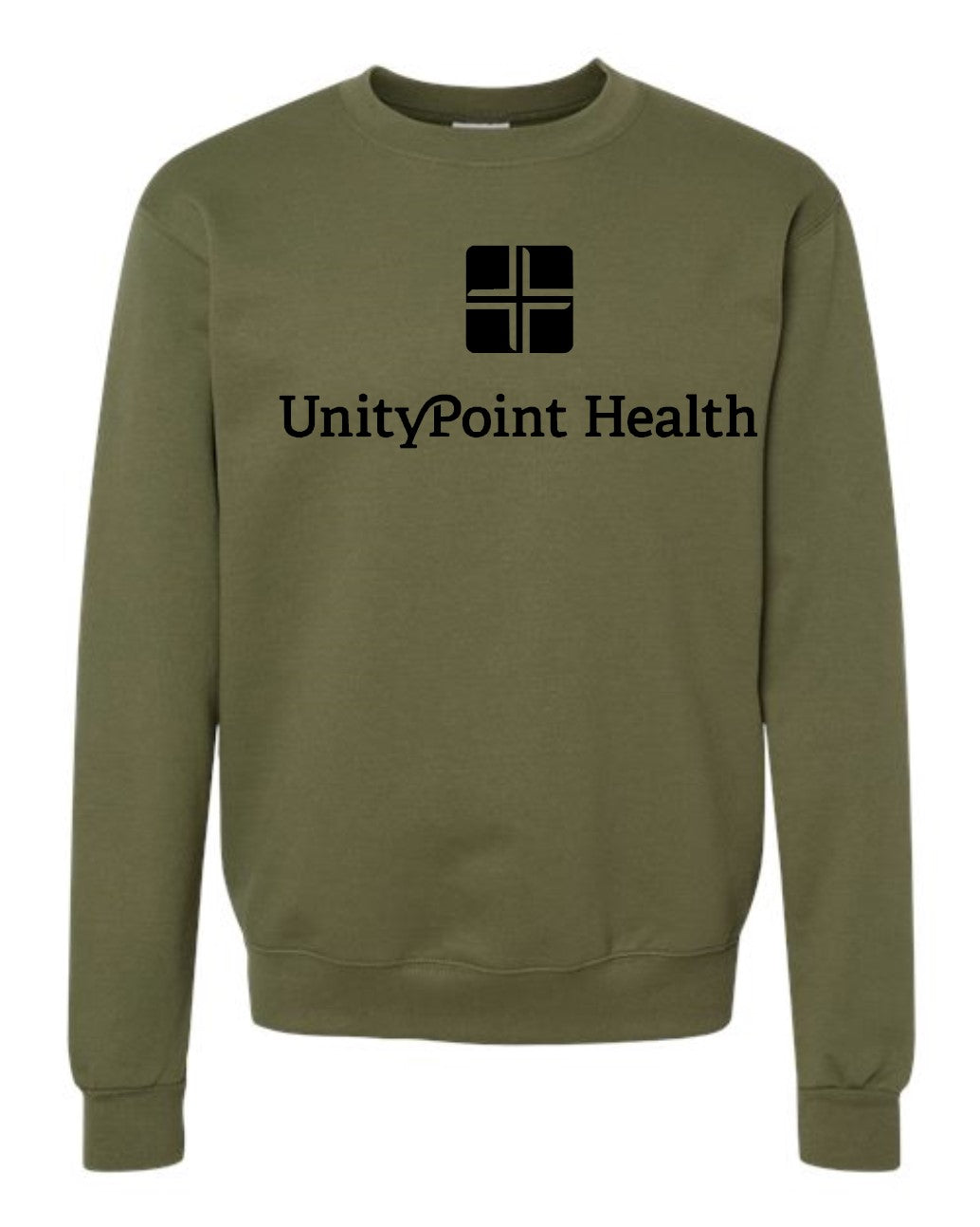 Champion - Powerblend® Crewneck Sweatshirt - S600 UPH BLACK LOGO
