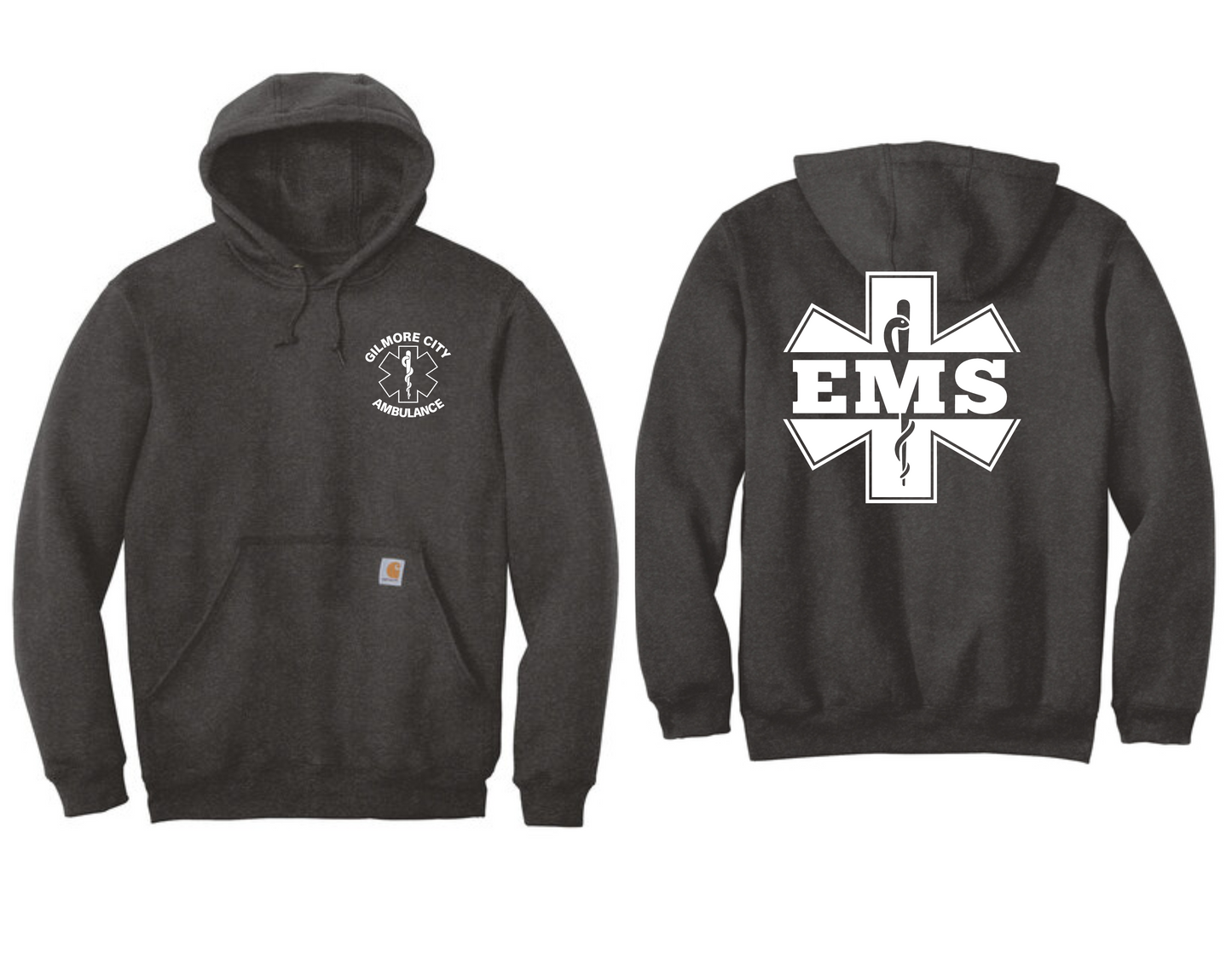 Gilmore City Ambulance CTK121 Carhartt® Midweight Hooded Sweatshirt