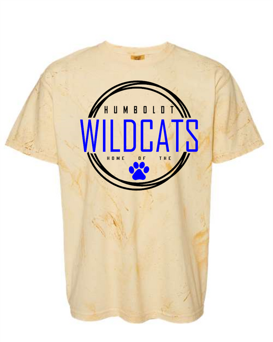Humboldt Wildcats Comfort Colors - Colorblast Heavyweight T-Shirt - 1745
