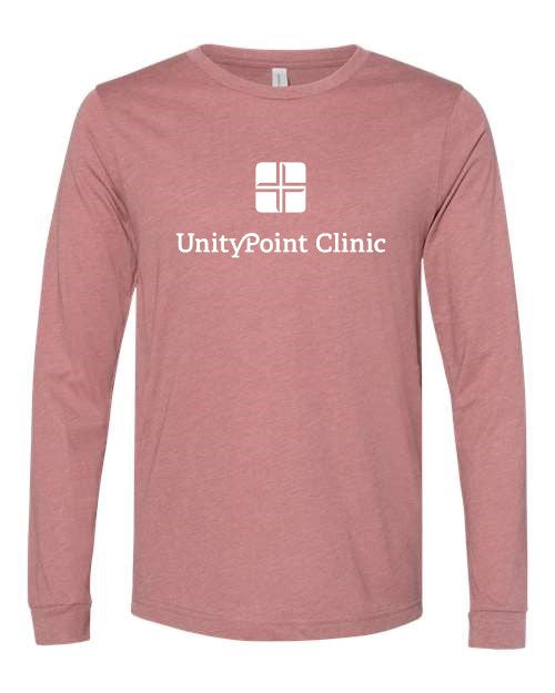 UPC (white logo) BELLA + CANVAS - Heather CVC Long Sleeve Tee - 3501CVC