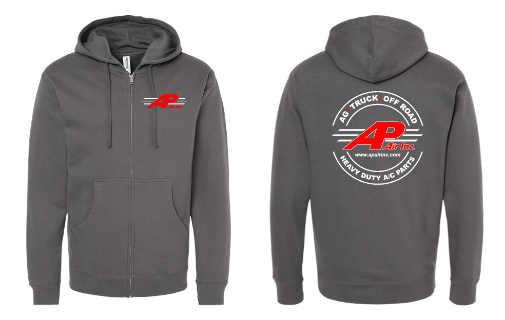 AP AIR      Independent Trading Co. - Midweight Full-Zip Hooded Sweatshirt - SS4500Z