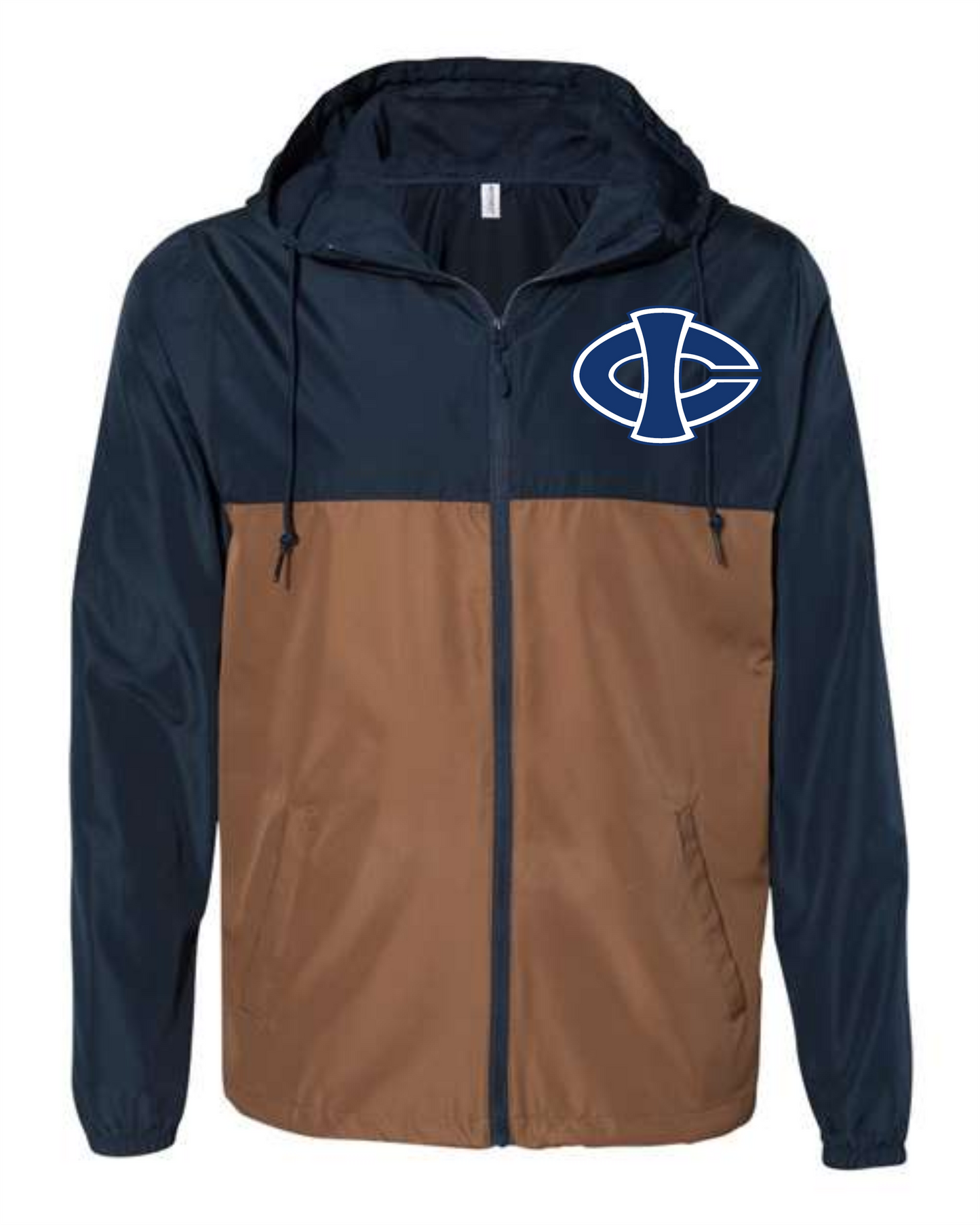 ICCC Independent Trading Co. Men's LIGHTWEIGHT Windbreaker Full-Zip Jacket - EXP54LWZ