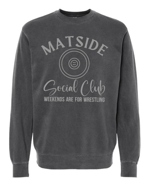 Matside Independent Trading Co. - Midweight Pigment-Dyed Crewneck Sweatshirt - PRM350