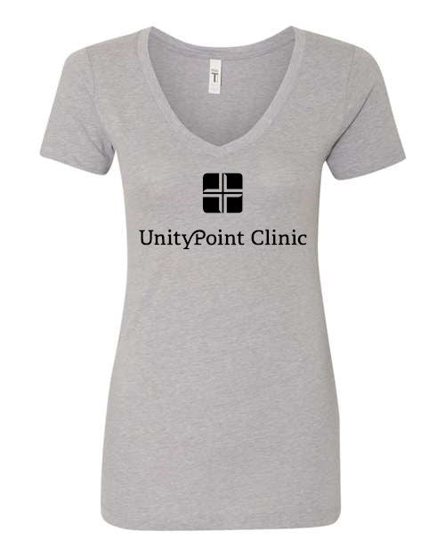 UPC (black logo) Next Level - Women's Ideal V-Neck T-Shirt - 1540